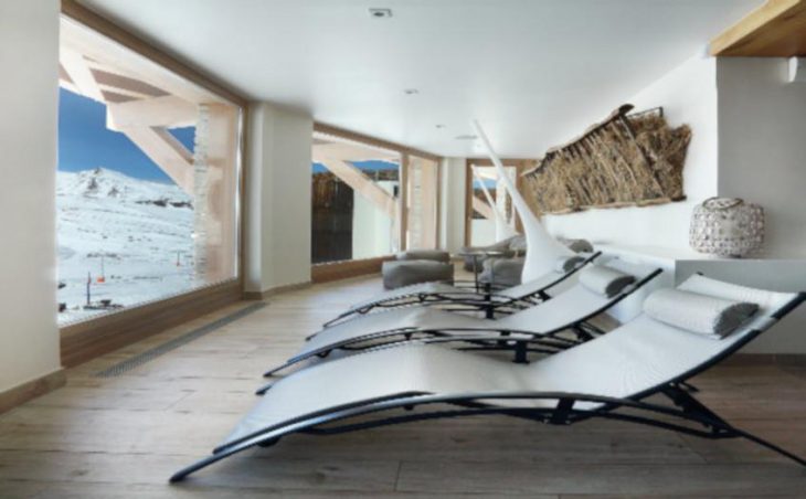 Pashmina Hotel, Val Thorens, Spa Loungers